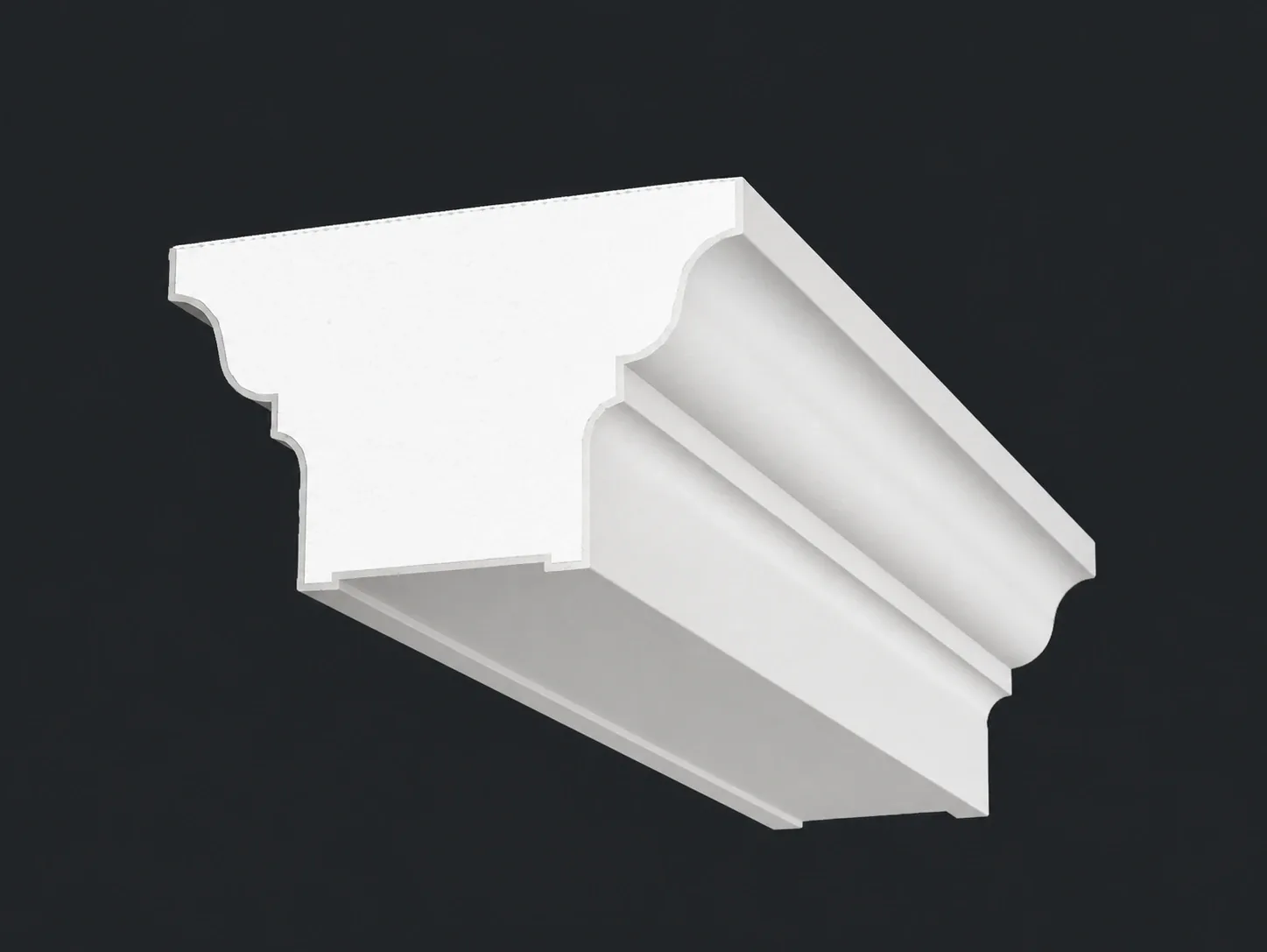 Decoralite BM 002 beam moulding — 3D catalogue render
