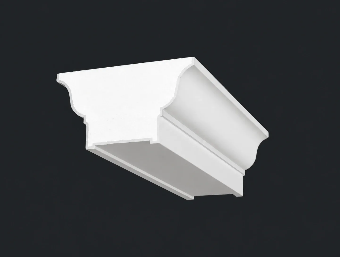 Decoralite BM 003 beam moulding — 3D catalogue render