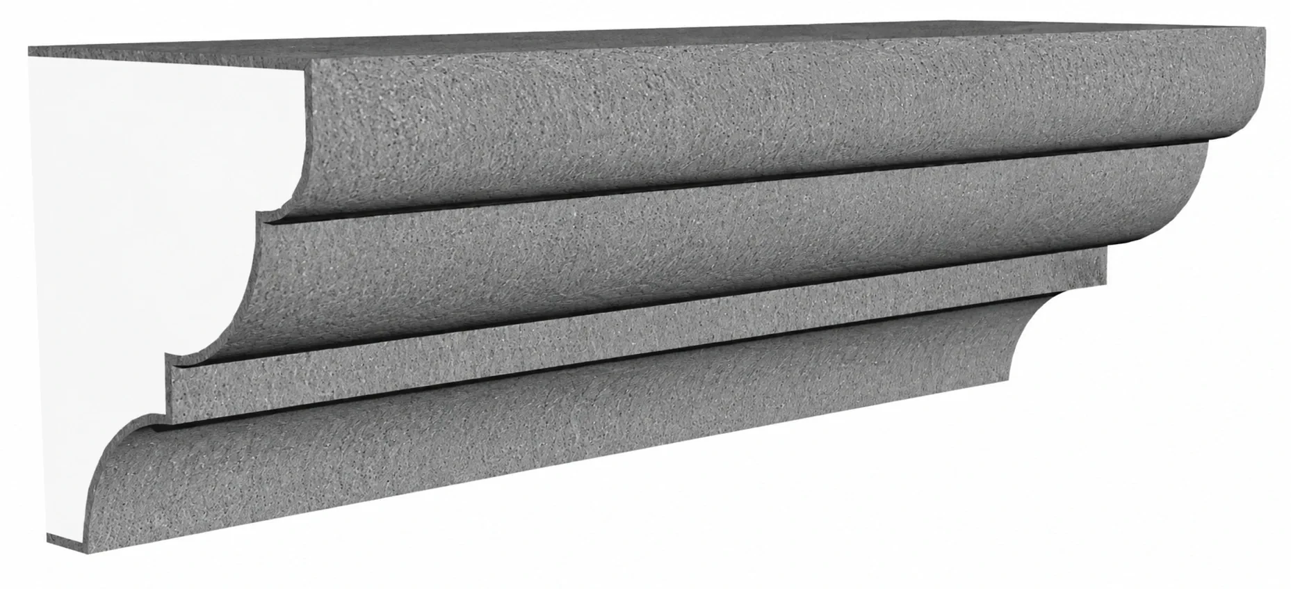 Promould CR 002 cornice — 3D catalogue render