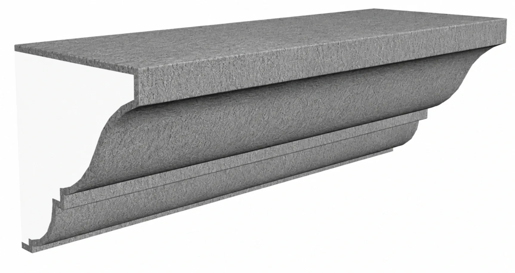 Promould CR 011 cornice — 3D catalogue render