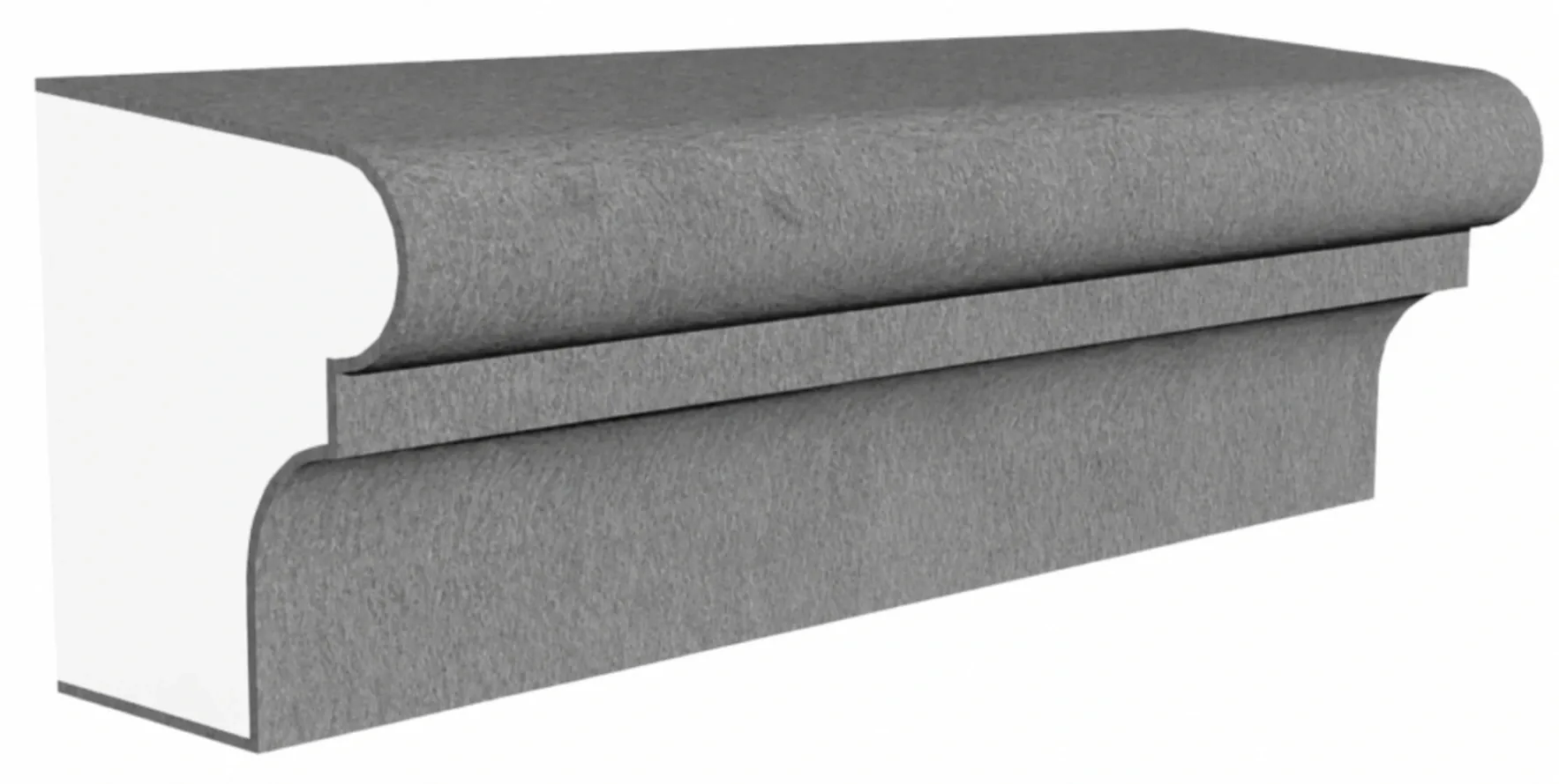 Promould OS 007 sill — 3D catalogue render