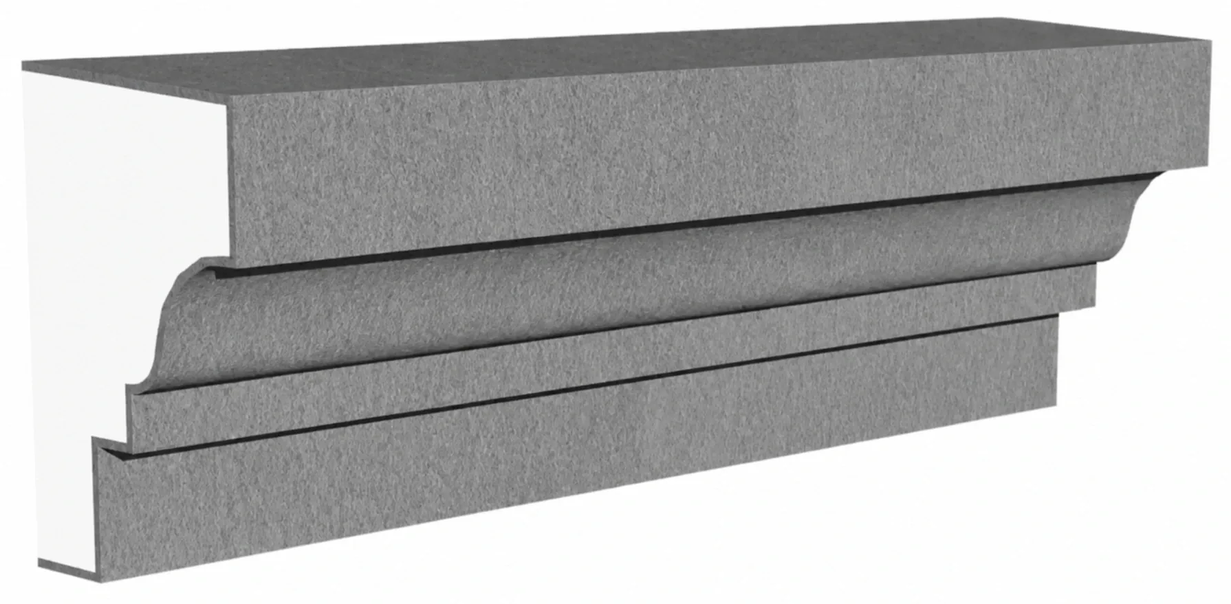 Promould OS 009 sill — 3D catalogue render