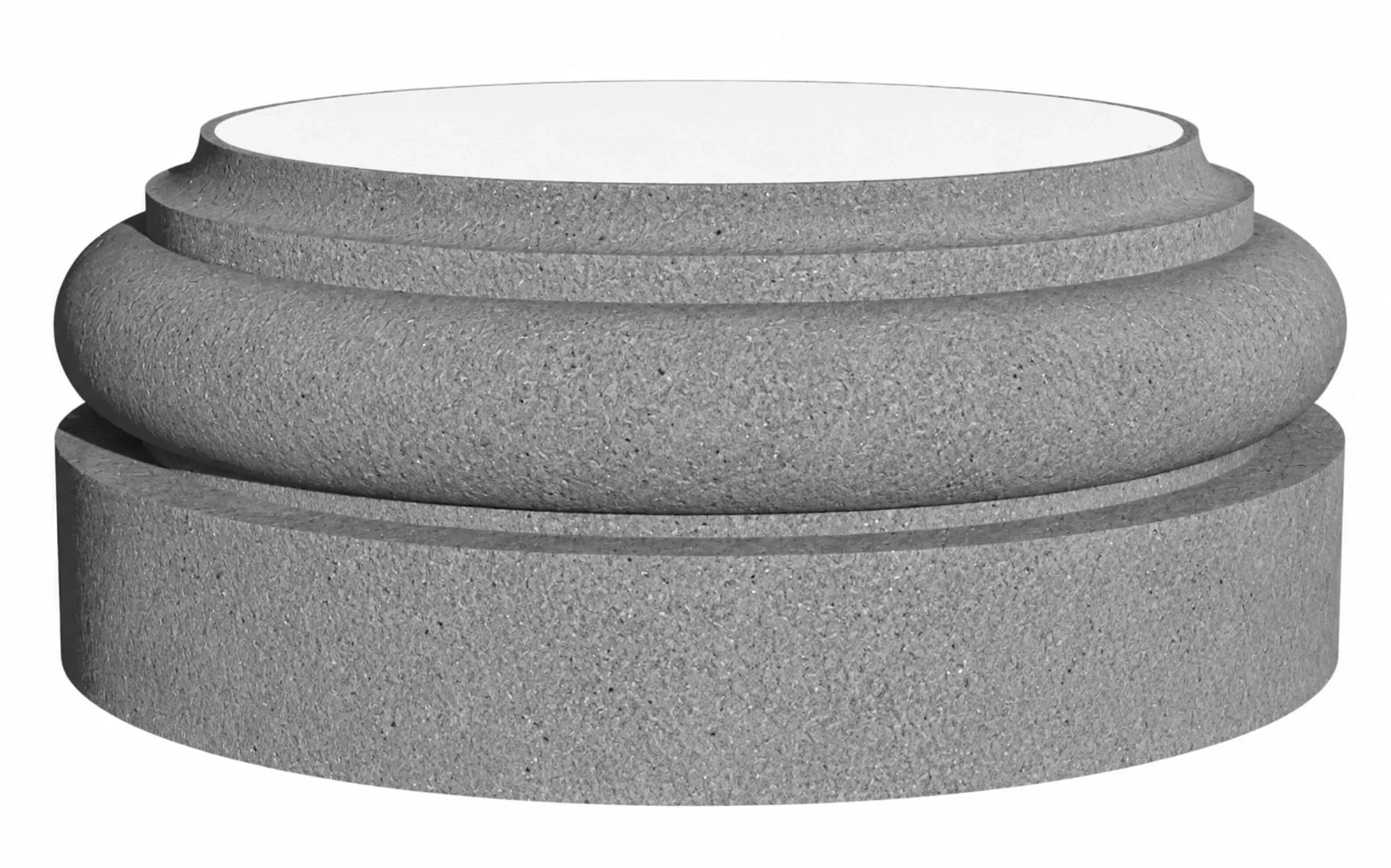 Promould CB 401 column base — 3D catalogue render