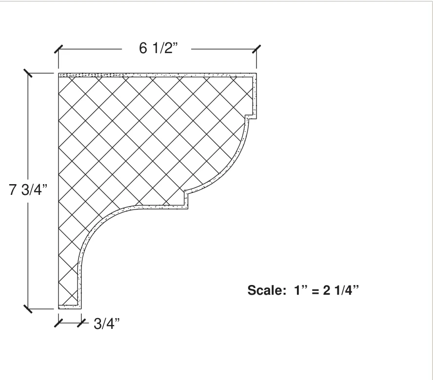 CR 007 published catalogue dimensions and technical detail