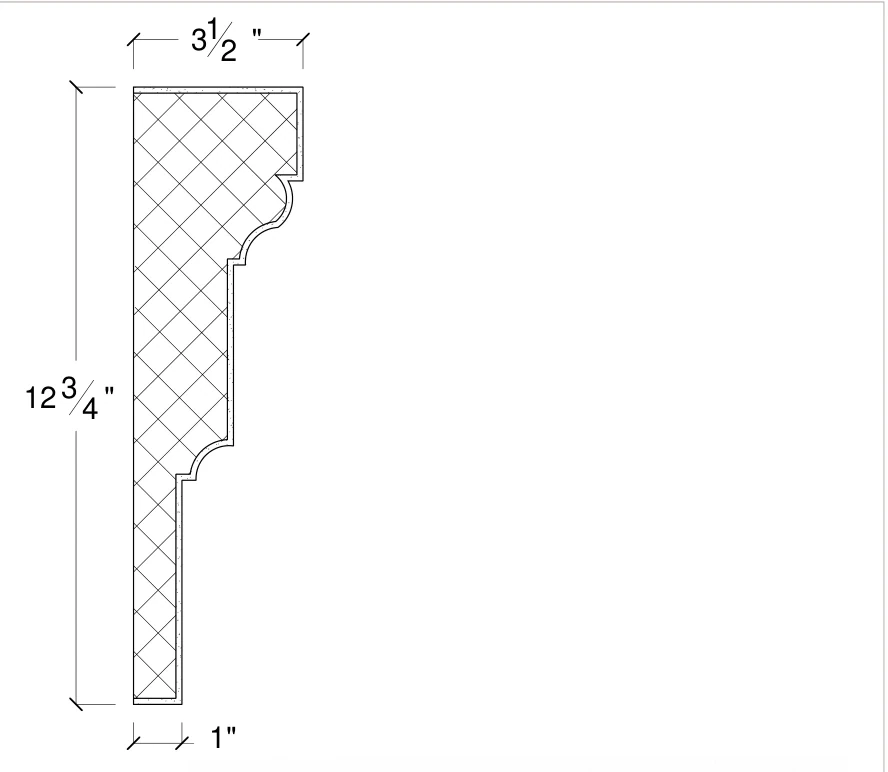 CR 012 published catalogue dimensions and technical detail