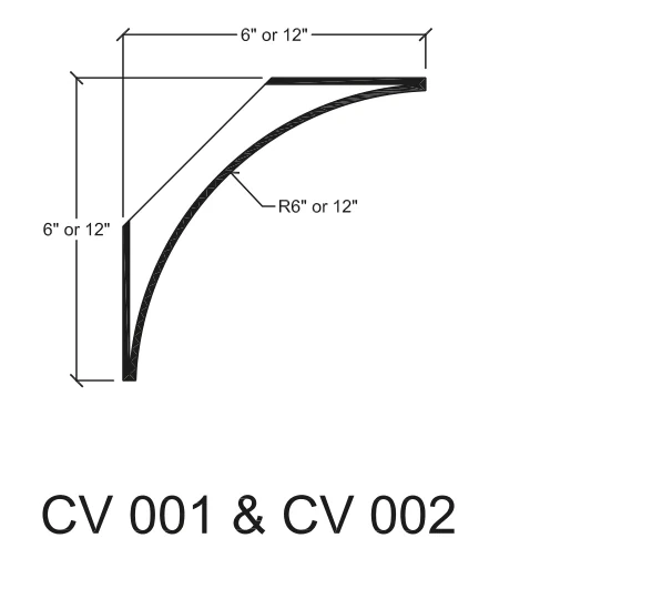 CV 002 published catalogue dimensions and technical detail