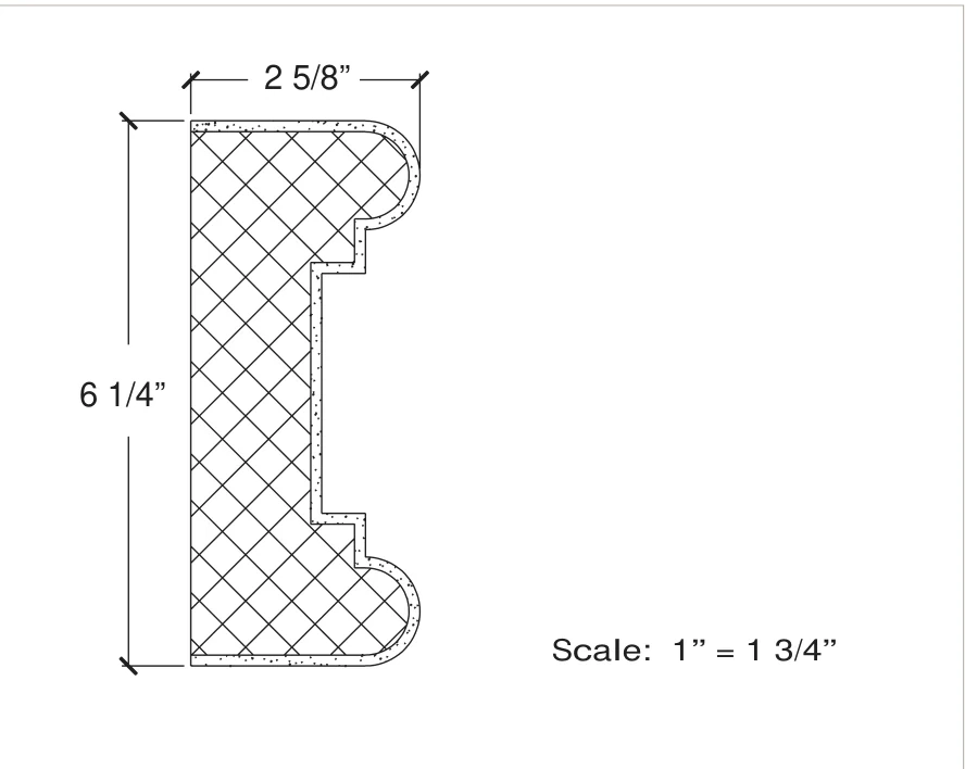 MB 002 published catalogue dimensions and technical detail