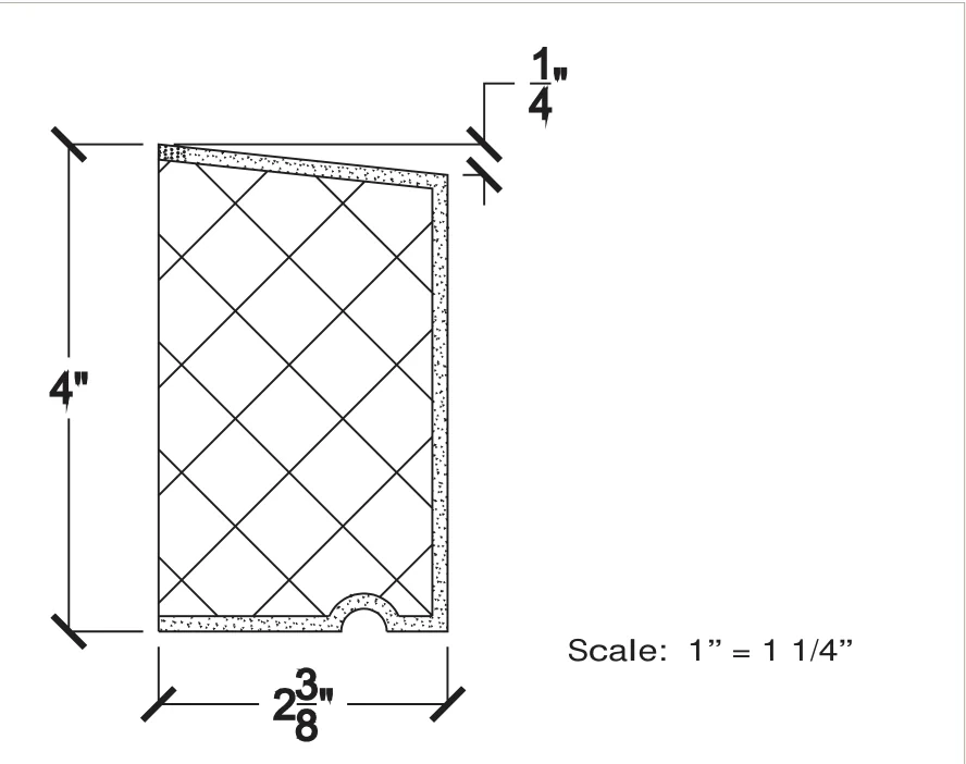 OS 014 published catalogue dimensions and technical detail